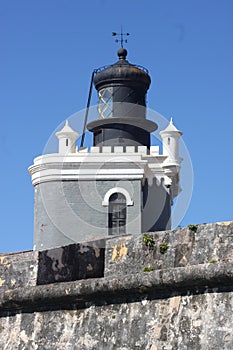 Castillo San Felipe del Morro LighthouseÃÂ Faro de Morro Port San JuanÃÂ  photo